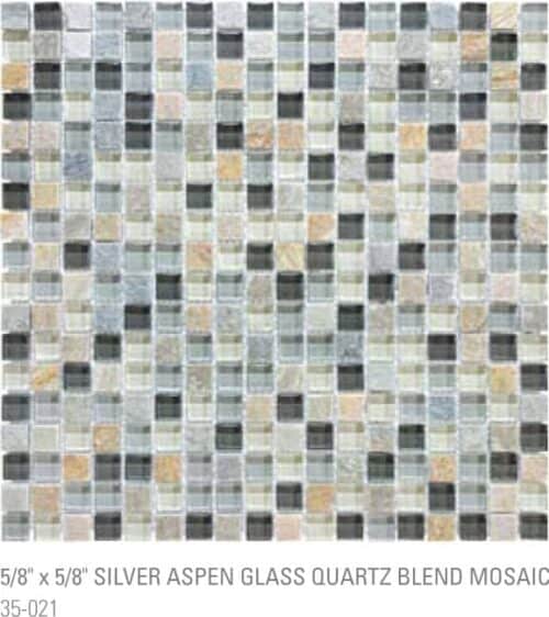 Bliss Mosaic - Silver Aspen